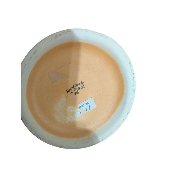 Handmade Greek Ceramic Vase 9" Tall With Ancient Mythology Art Hand-Painted Made - Picture 6 of 6